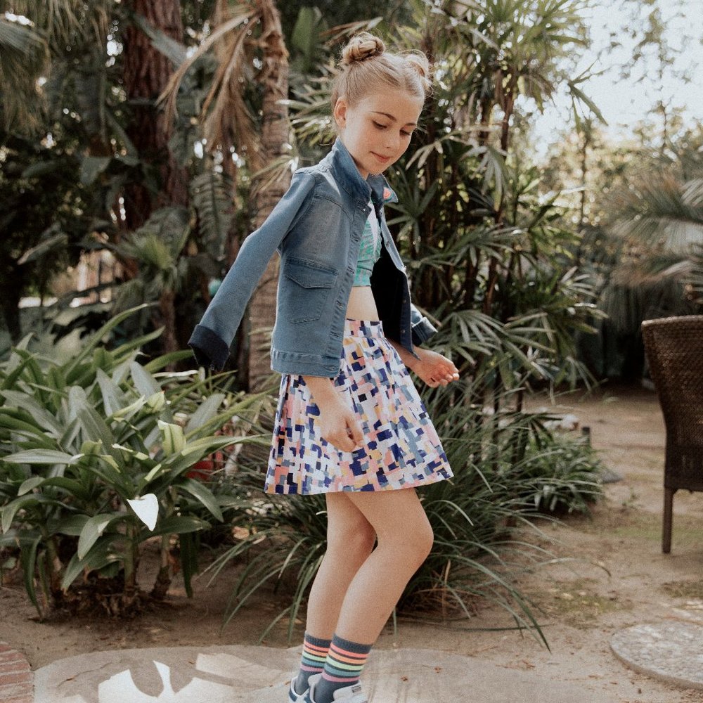 Jean Bourget Arty Skirt